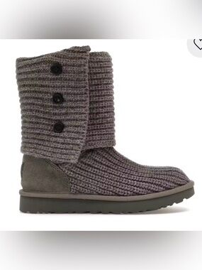 UGG Authentic Classic Cardy Knit Boots